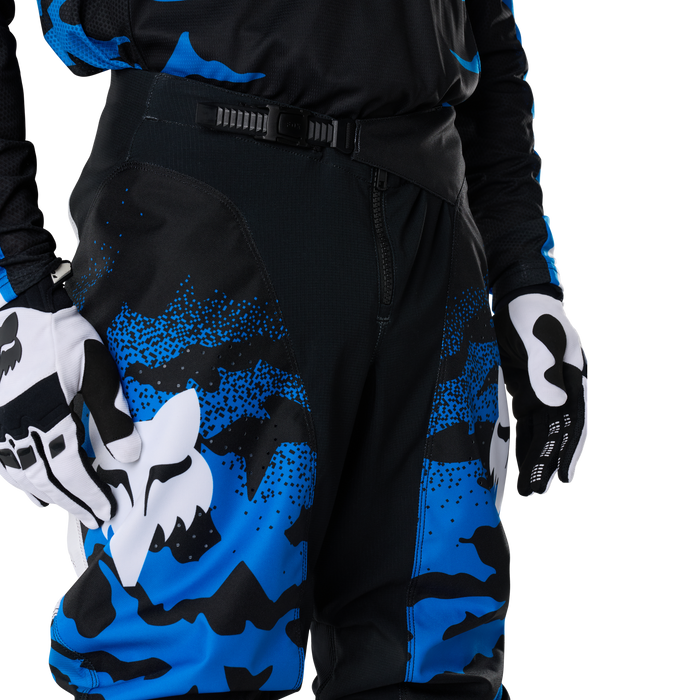 FOX Racing 180 HD38 Black/White Jersey & Pant Combo in Black/White