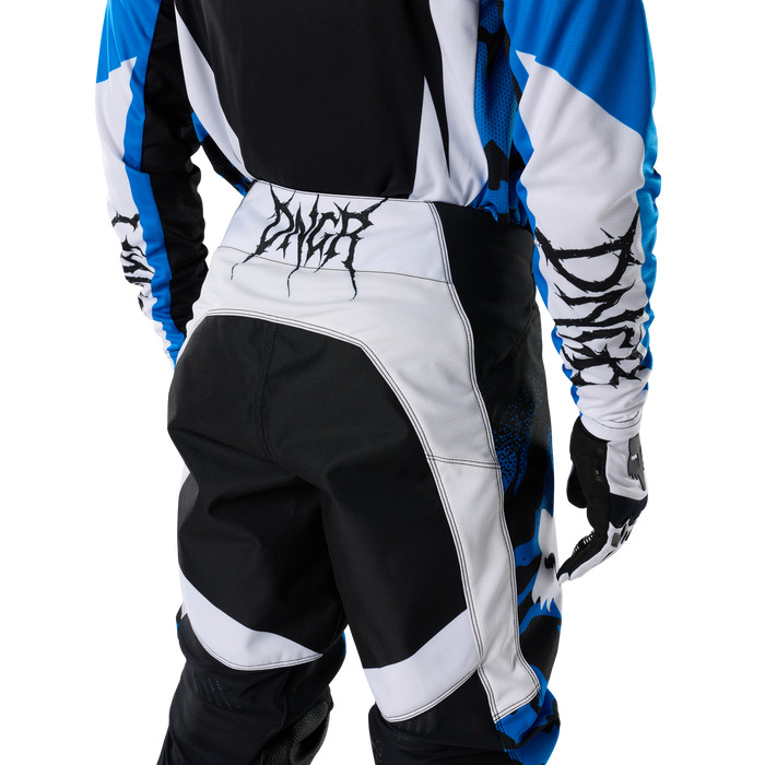 FOX Racing 180 HD38 Black/White Jersey & Pant Combo in Black/White
