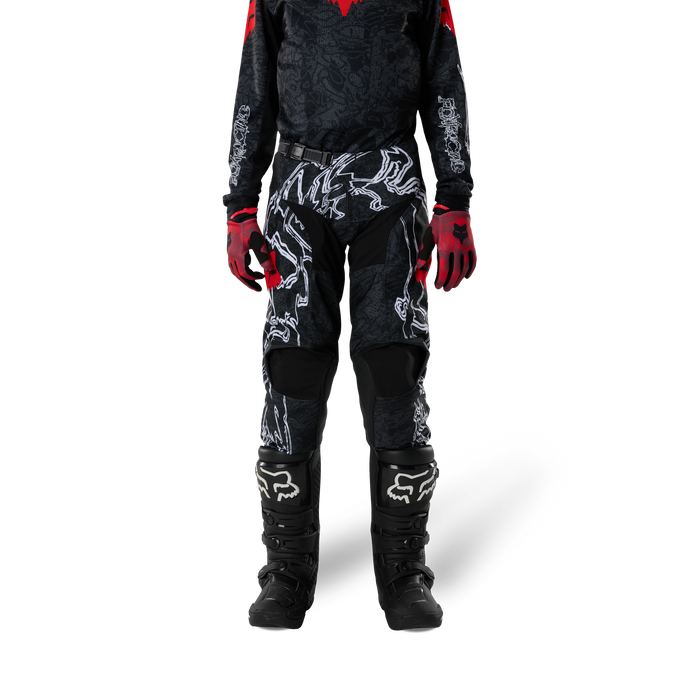 FOX Racing Youth 180 Abyss Black Jersey & Pant Combo in Black