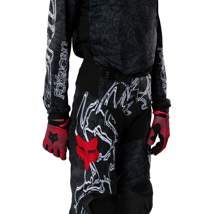 FOX Racing Youth 180 Abyss Black Jersey & Pant Combo in Black