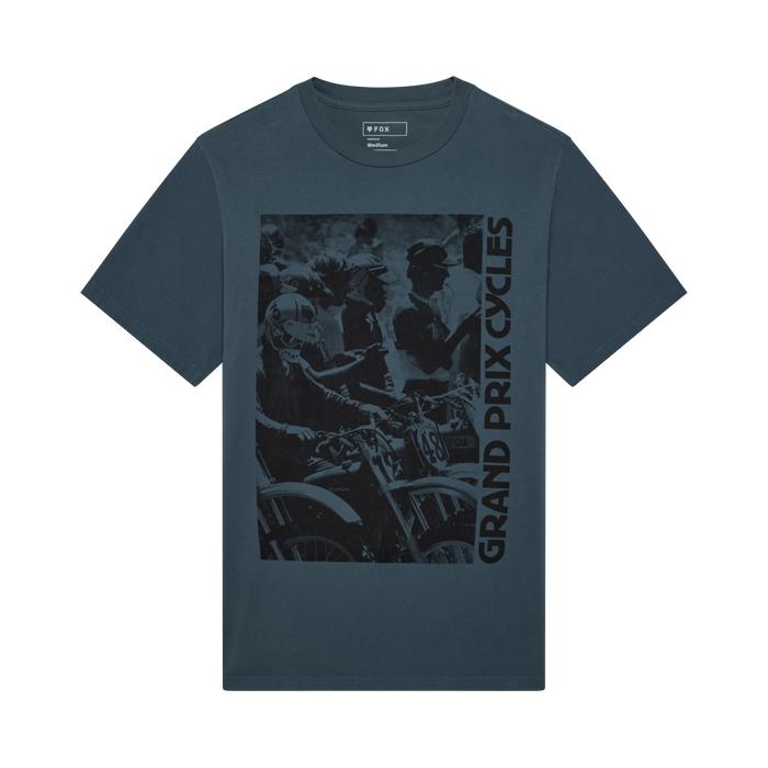 FOX Racing Circa 74 195 Original Short Sleeve Tee in Deep Cobalt