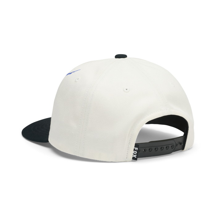 FOX Racing Dngr New Era Flat Brim Hat in Off White