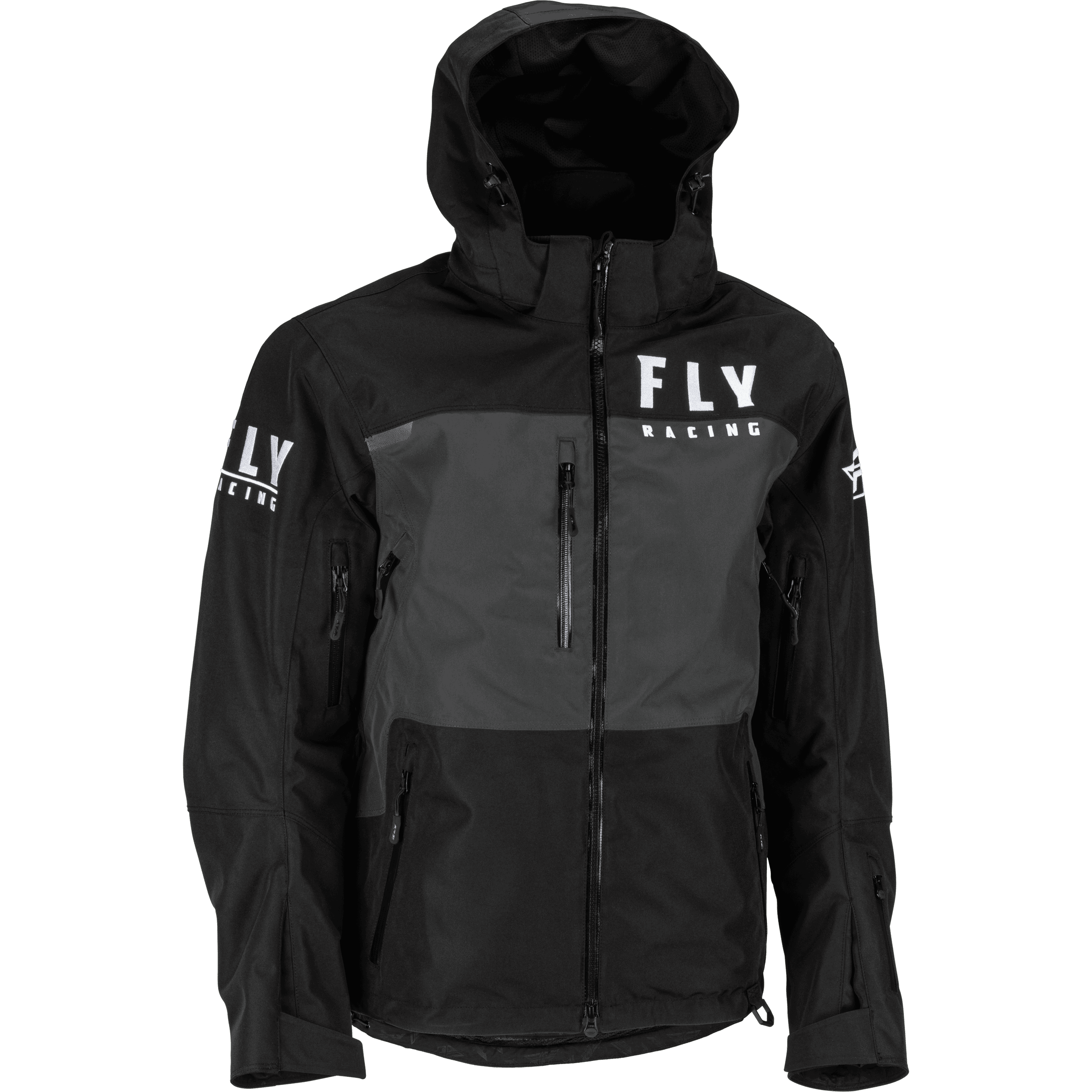  Fly Racing Windproof Riding Jersey (Black/Grey, Small) :  Automotive