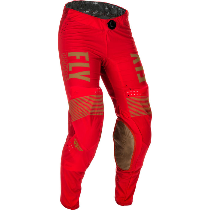 2021 Fly Racing Adult Lite Pant - Red/Khaki - Clearance