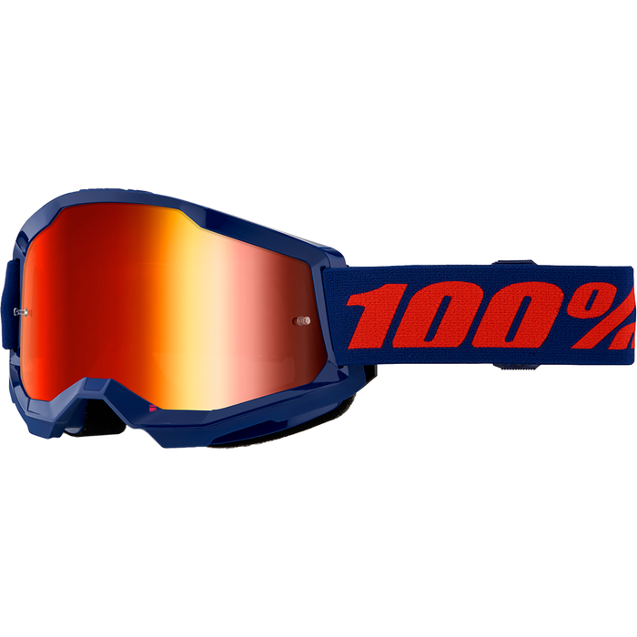 2024 100% Strata 2 Goggles - Mirror Lens