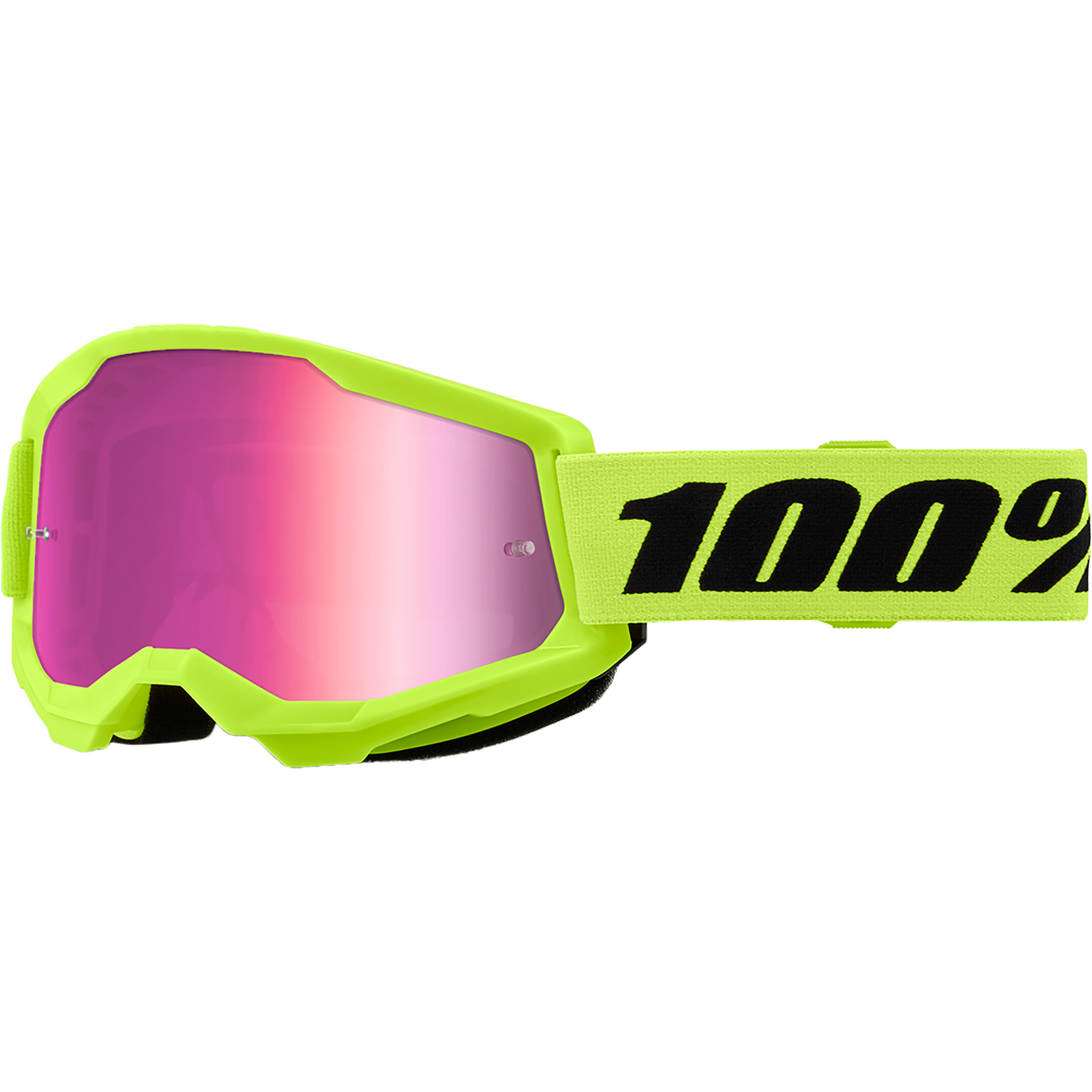strata 2 goggles 2024 100% Youth Strata 2 JR Goggles with Mirror Lens