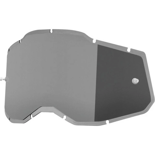 100% Racecraft 2 / Accuri 2 / Strata 2 Injected Replacement Lens - Mirror Silver
