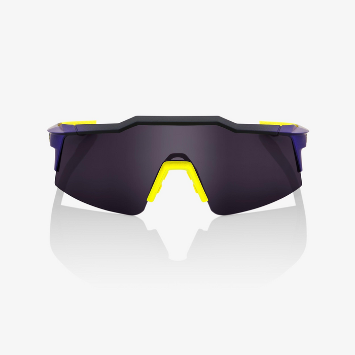 100% Speedcraft SL Sunglasses - Matte Metallic Digital Brights / Smoke