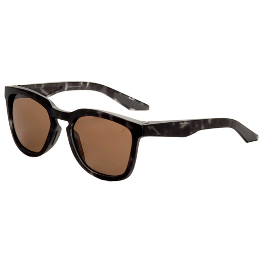100% Hudson Sunglasses - Matte Black Havana / Bronze