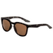 100% Hudson Sunglasses - Matte Black Havana / Bronze