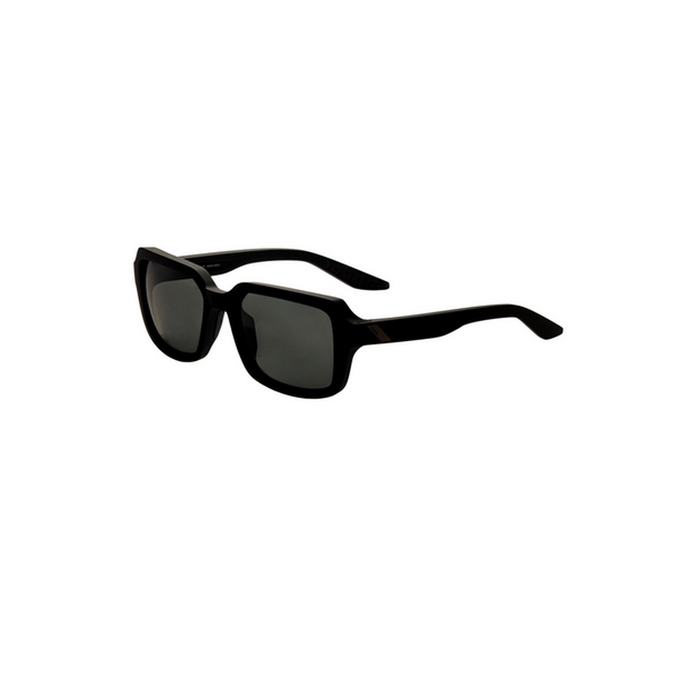 100% Rideley Sunglasses - Soft Tact Black / Grey Green
