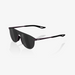 100% Legere Coil Sunglasses - Soft Tact Deep Purple / Black Mirror