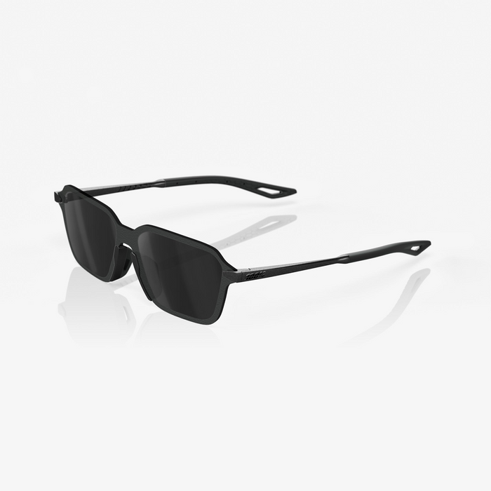 100% Legere Trap Sunglasses - Matte Gunmetal / Black Mirror