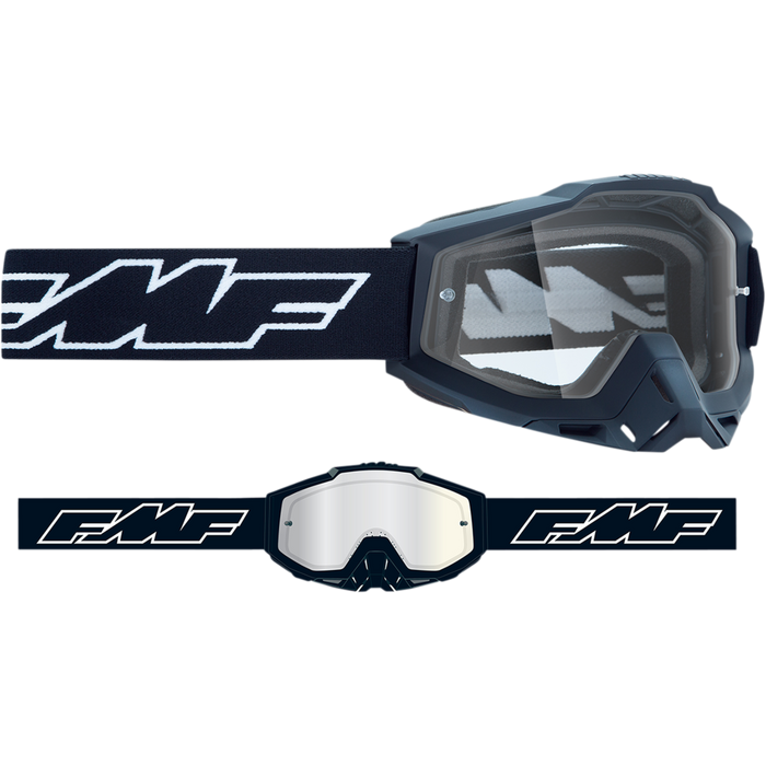 100% FMF Vision PowerBomb Goggles - Clear Lens