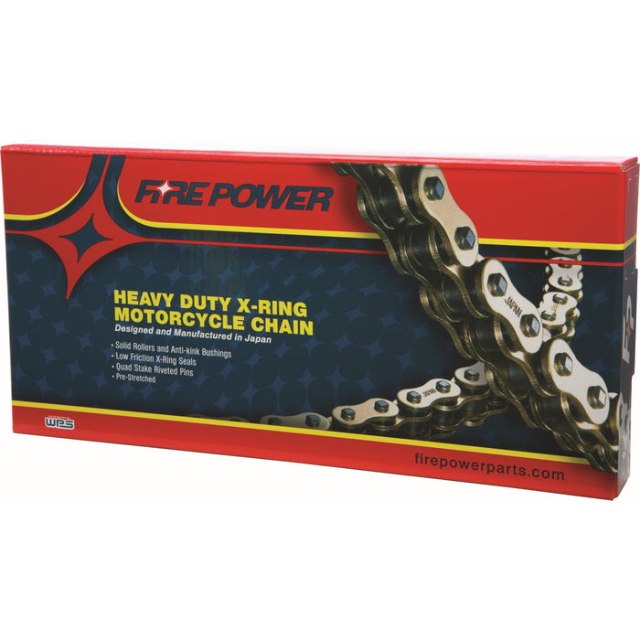 Fire Power 530 X-Ring Sealed Chain - Gold