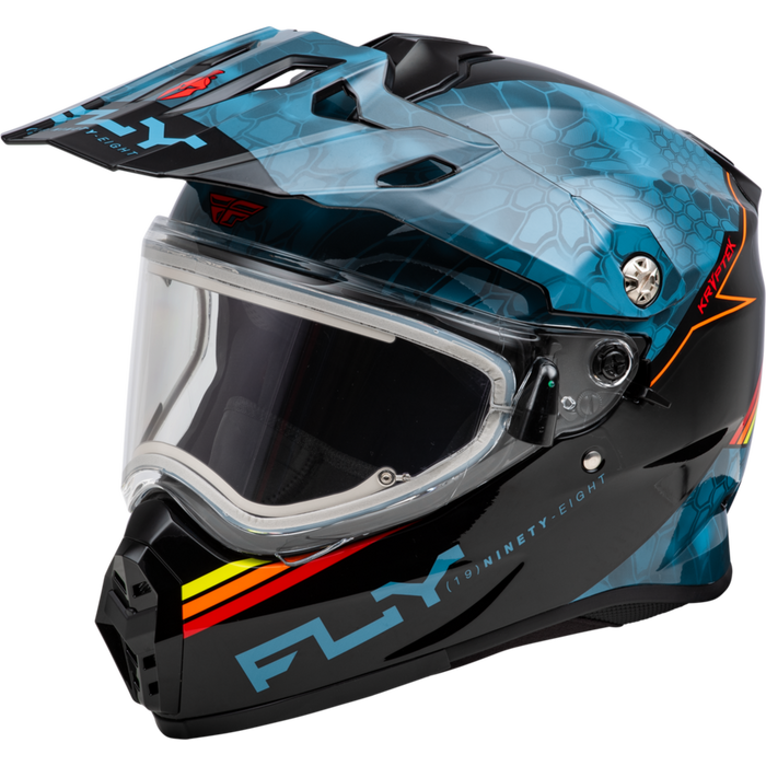 Fly Racing Trekker Cold Weather Conceal Helmet - Electric Shield