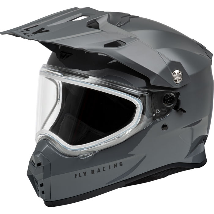 Fly Racing Trekker Cold Weather Solid Helmet - Dual Shield