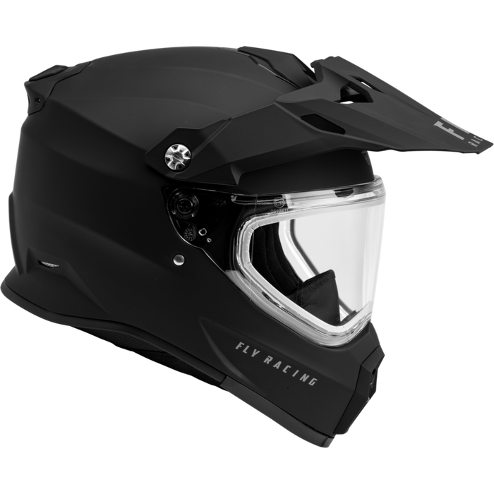 Fly Racing Trekker Cold Weather Solid Helmet - Dual Shield