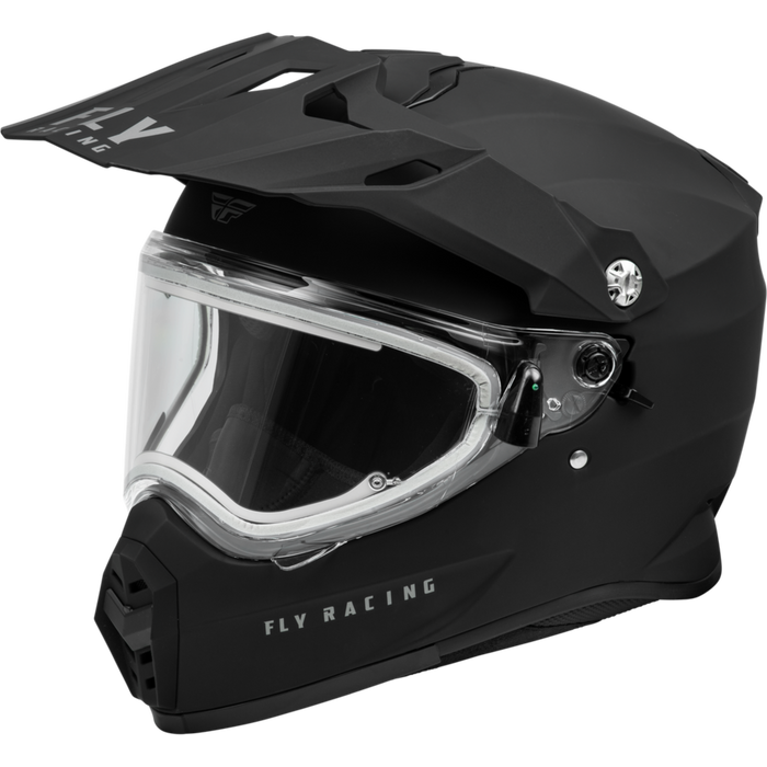 Fly Racing Trekker Cold Weather Solid Helmet - Electric Shield