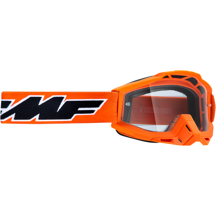 100% FMF Vision PowerBomb Goggles - Clear Lens
