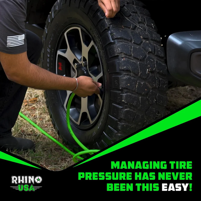 Rhino USA 4-Wheel Tire Inflation Deflation System