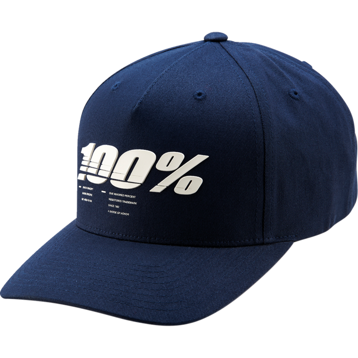 100% Staunch Snapback Cap (Hat)
