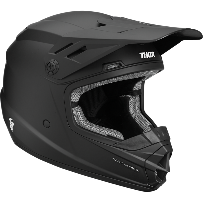 2024 Thor Racing Sector Blackout Helmet - Youth (6-13)