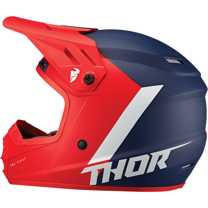 2024 Thor Racing Sector Chevron Helmet - Youth (6-13)