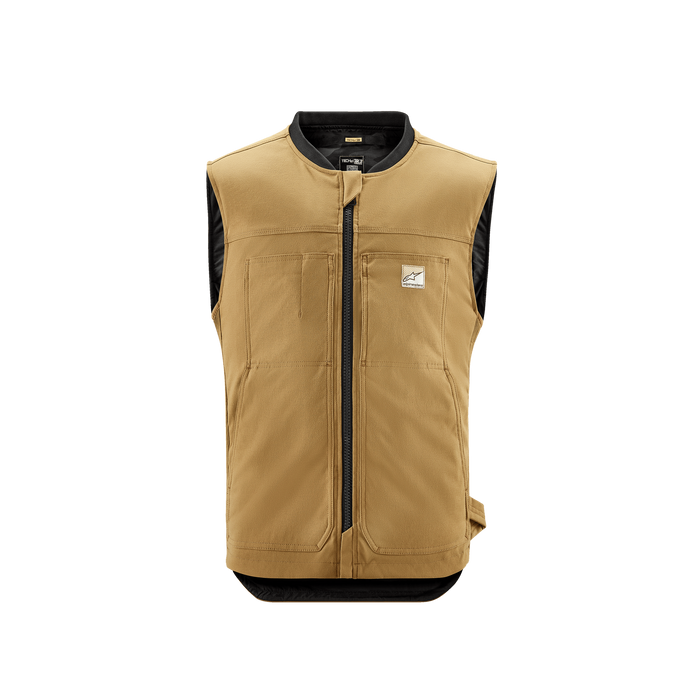 Alpinestars Tech-Air 3 V2 Canvas Airbag Vest in Tan - main product view