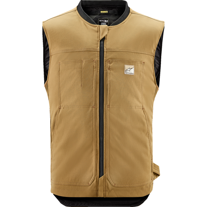 Alpinestars Tech-Air 3 V2 Canvas Airbag Vest in Tan - additional view 4