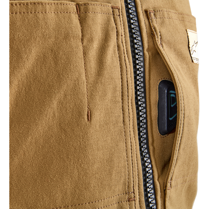 Alpinestars Tech-Air 3 V2 Canvas Airbag Vest in Tan - additional view 7