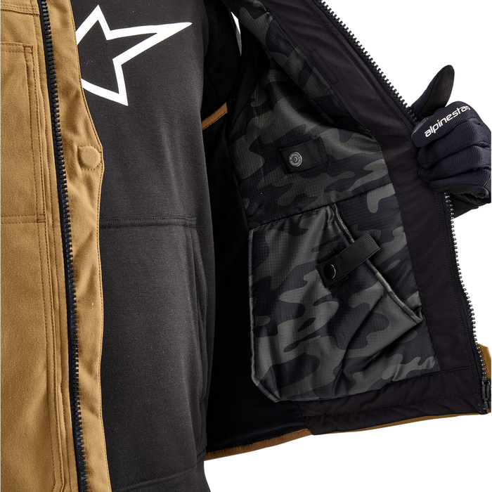 Alpinestars Tech-Air 3 V2 Canvas Airbag Vest in Tan - additional view 9