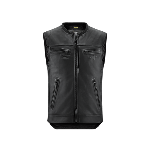 Alpinestars Tech-Air 3 V2 Leather Airbag Vest in Black - main product view