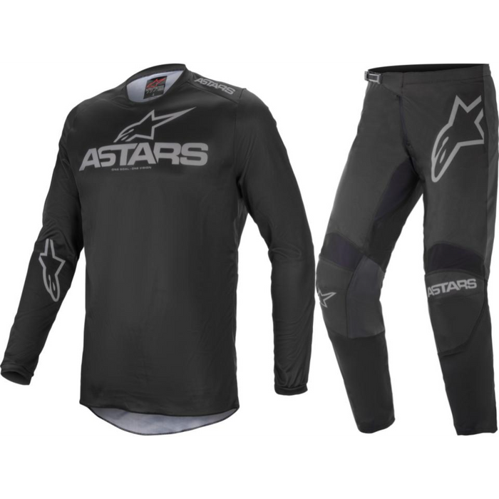 2024 Alpinestars Fluid Graphite Black Gear Combo