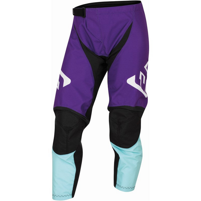 Answer Women's Syncron Prism Motocross Pants - Purple / Seafoam - Size 10