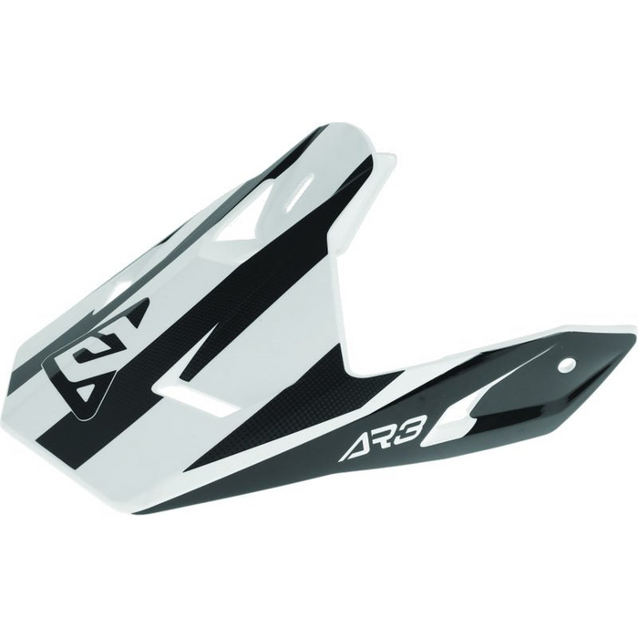 Answer Youth AR3 Phantom Helmet Replacement Visor - Black / White