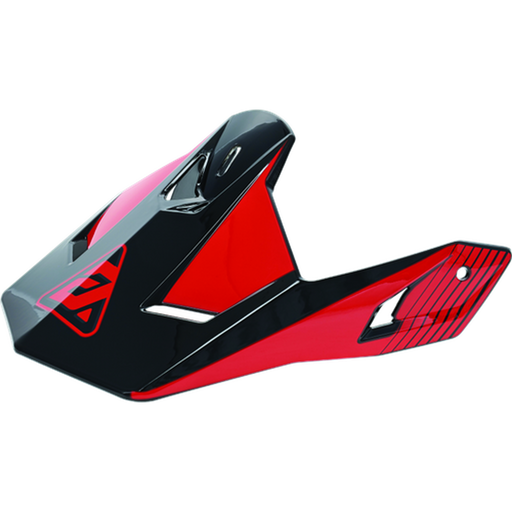 Answer AR1 Vendetta Helmet Replacement Visor - Red / Black
