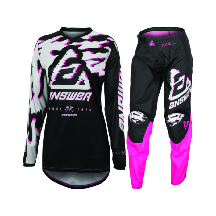 Answer Racing Syncron Meltdown Women's Black/Magenta/Grey Gear Combo