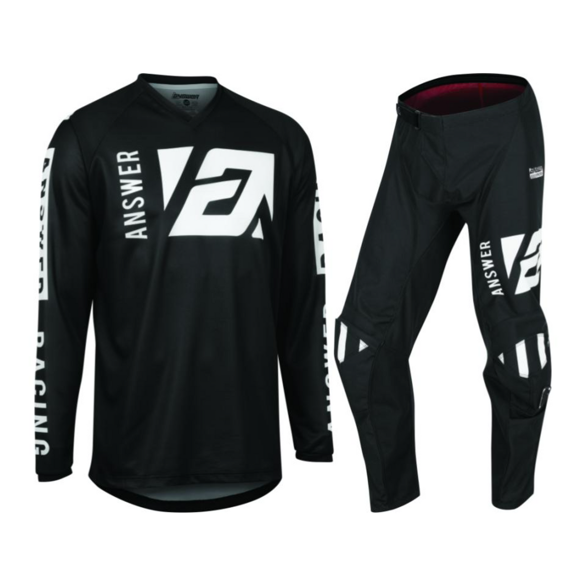 Answer Racing Syncron Merge Adult Black/White Gear Combo