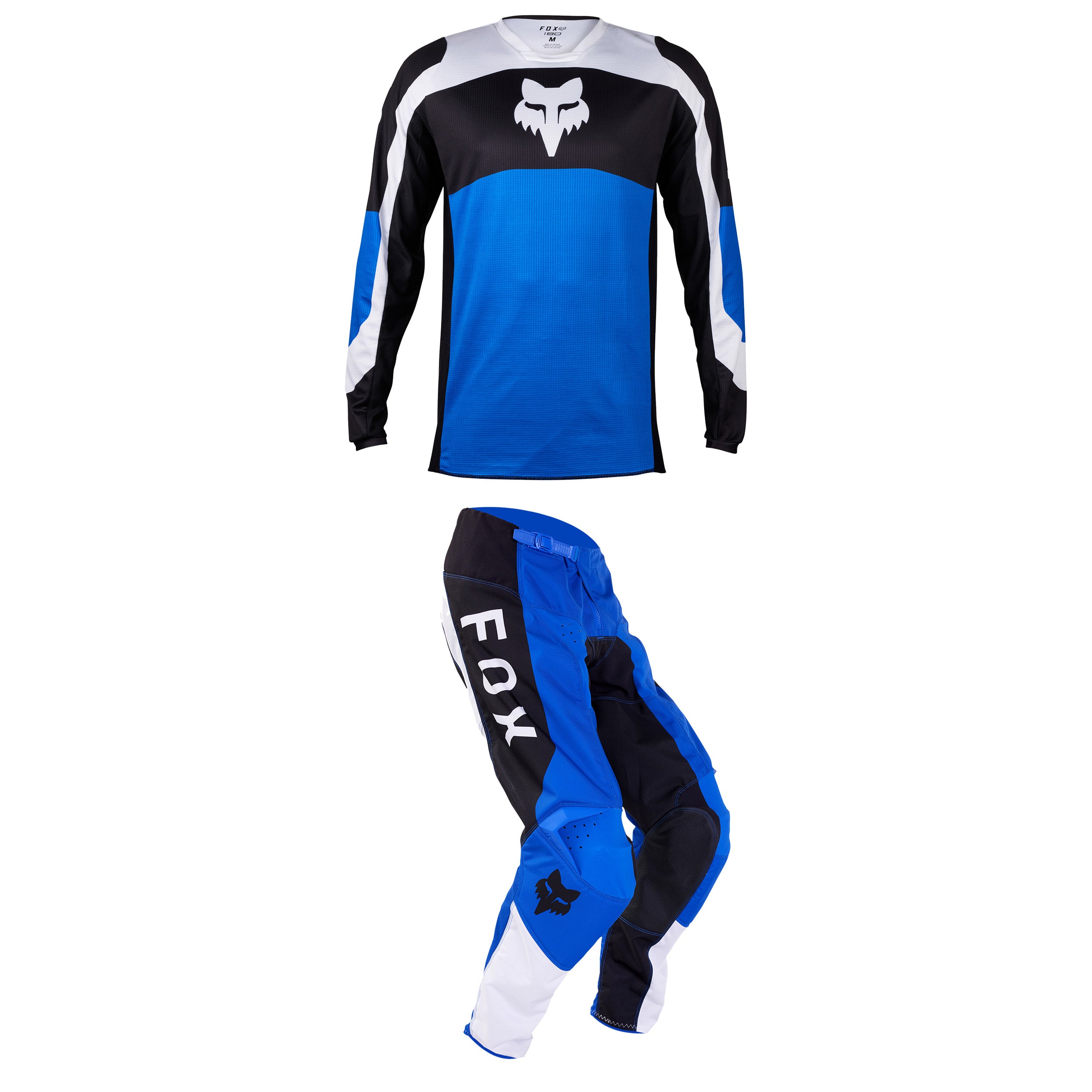 2024 Fox Racing Adult 180 Nitro Blue Combo —