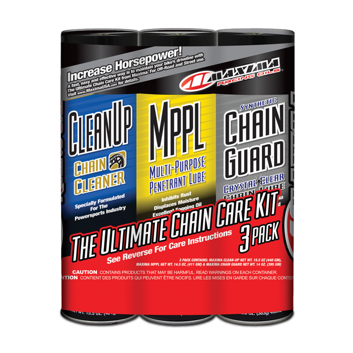 Maxima Racing Chain Guard Care Kit 3-Pack