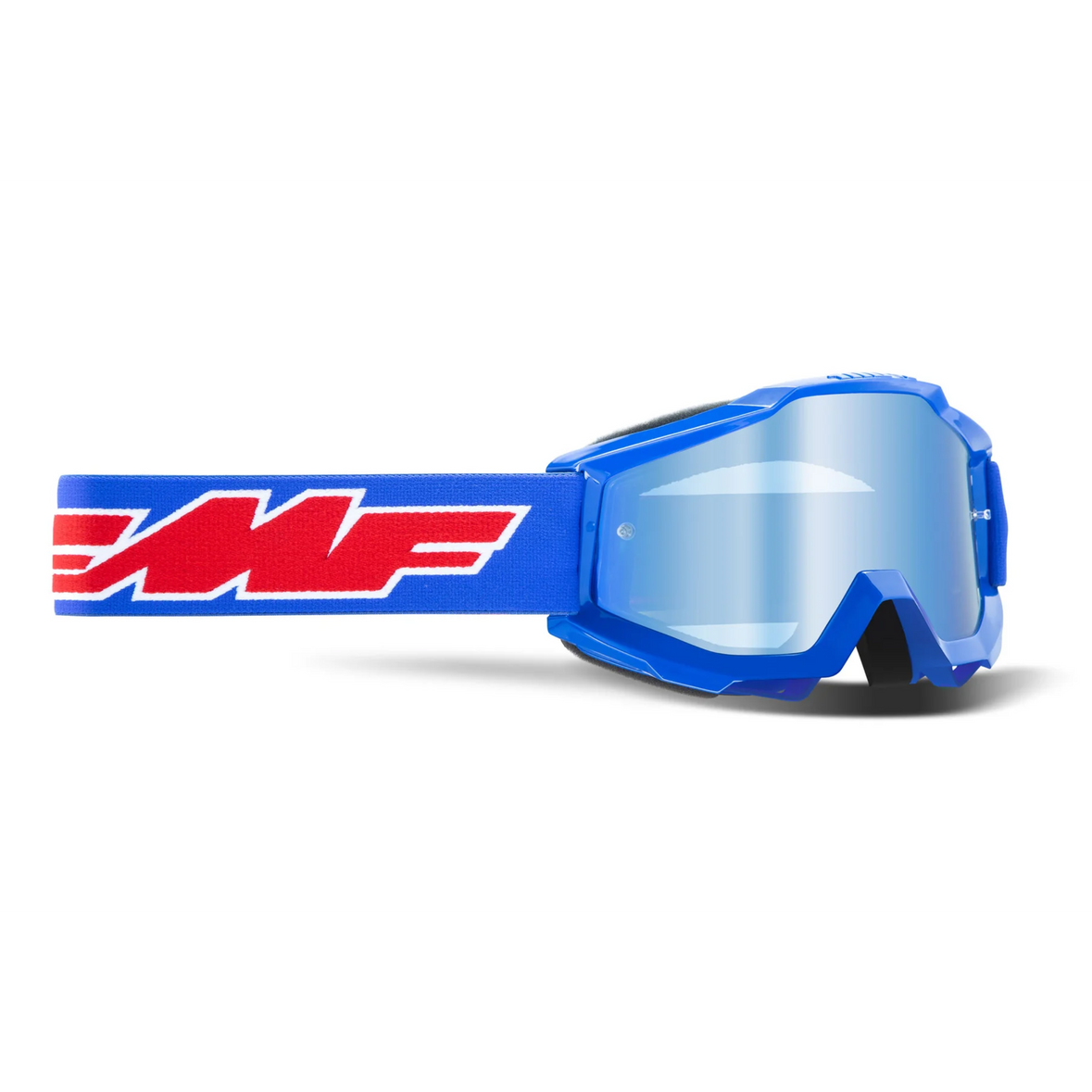 fmf goggles 2024 100% Strata 2 Goggles with Mirror Lens