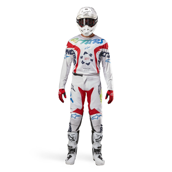 2024 Alpinestars Racer Hana White/Multicolor Gear Combo