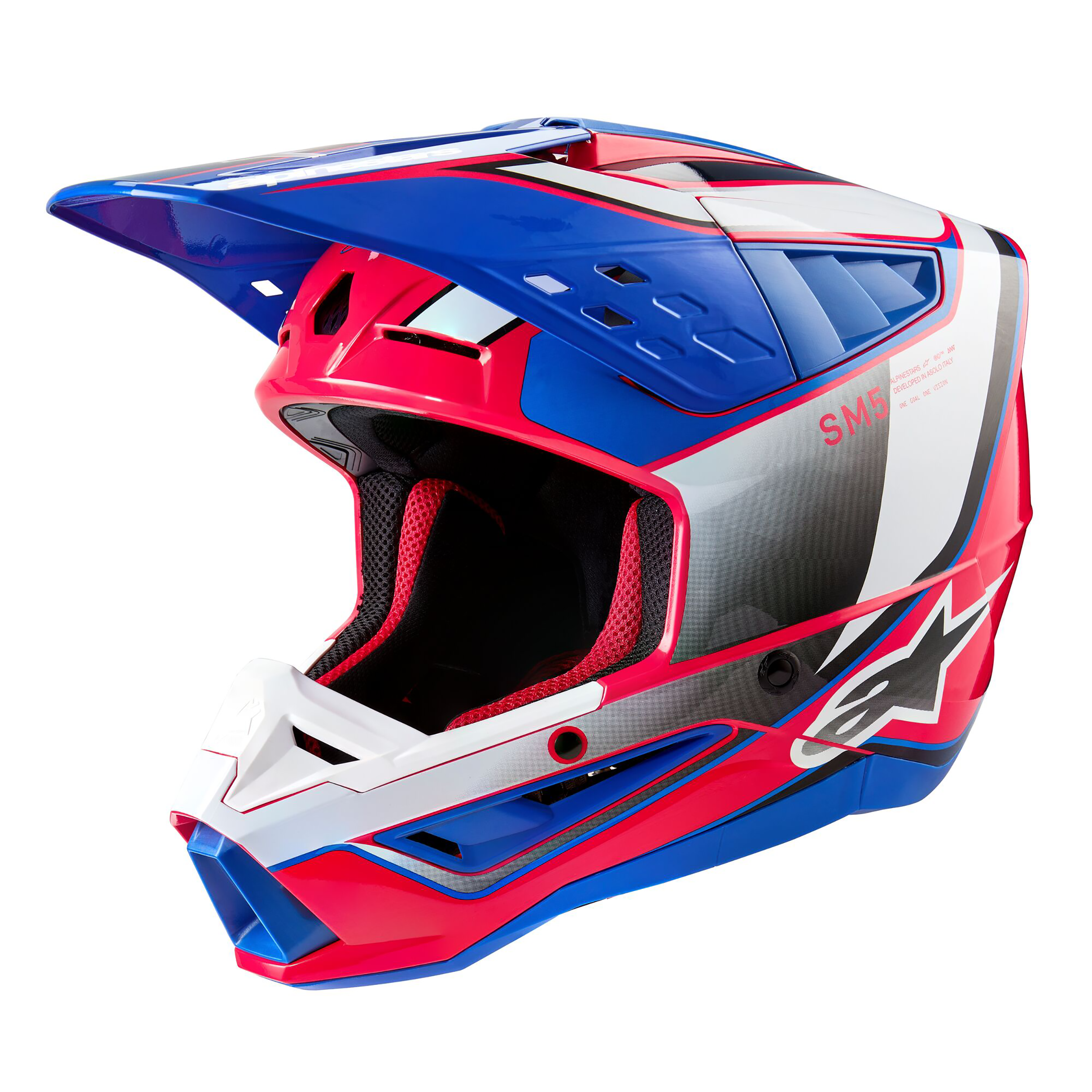 エス 2024 Alpinestars Supertech M5 Sail Helmet | Premium MX Protection