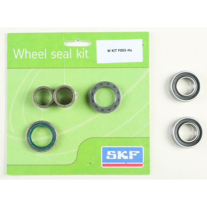 SKF Wheel Seal Kit w/ Wheel Bearings - Front - 2004-2023 CRF250R 2002-2022 CRF450R - WSB-KIT-F003-HO