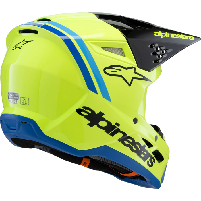 2025 Alpinestars SM3 Youth Radium Helmet