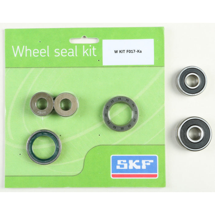SKF Wheel Seal Kit w/ Wheel Bearings - Front - 2000-2023 KX80/85/100/112 - WSB-KIT-F017-KA