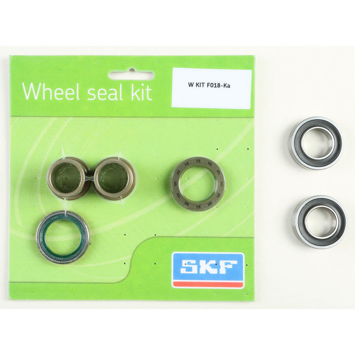 SKF Wheel Seal Kit w/ Wheel Bearings - Front - 2006-2023 Kawasaki - WSB-KIT-F018-KA