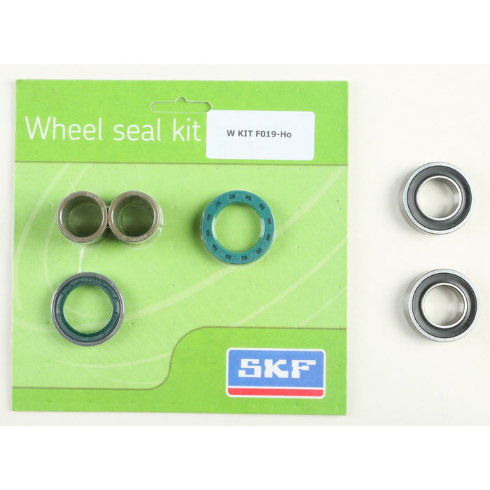 SKF Wheel Seal Kit w/ Wheel Bearings - Front - 2004-2017 CRF250/450X - WSB-KIT-F019-HO