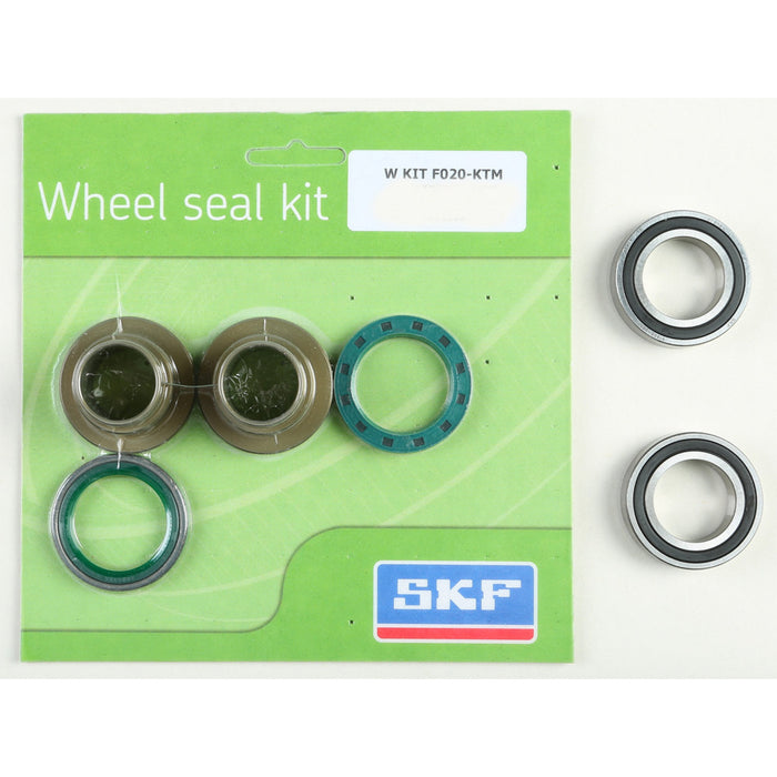 SKF Wheel Seal Kit w/ Wheel Bearings - Front - 2012-2023 KTM/Husqvarna/Gas-Gas 85cc - WSB-KIT-F020-KTM